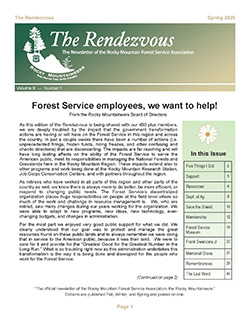 2025 Spring Rocky Mountaineers Rendezvous Newsletter 2025 Spring Rocky Mountaineers Rendezvous5 Newsletter